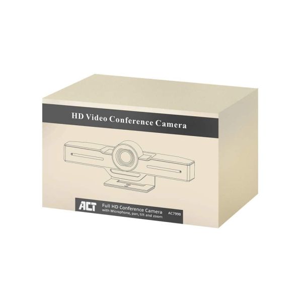 ACT Full HD Conference Camera met microfoon, pan, tilt en zoom (AC7990) ACT Full HD Conference Camera met microfoon, pan, tilt en zoom (AC7990)