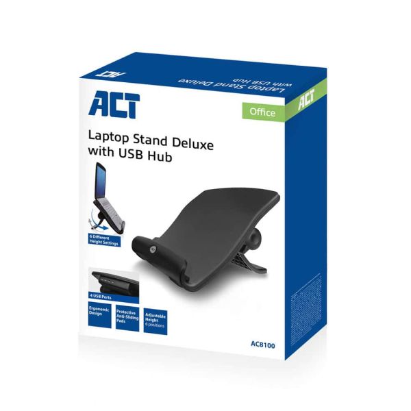 ACT AC8100 notebookstandaard Zwart 43,9 cm (17.3") (AC8100)