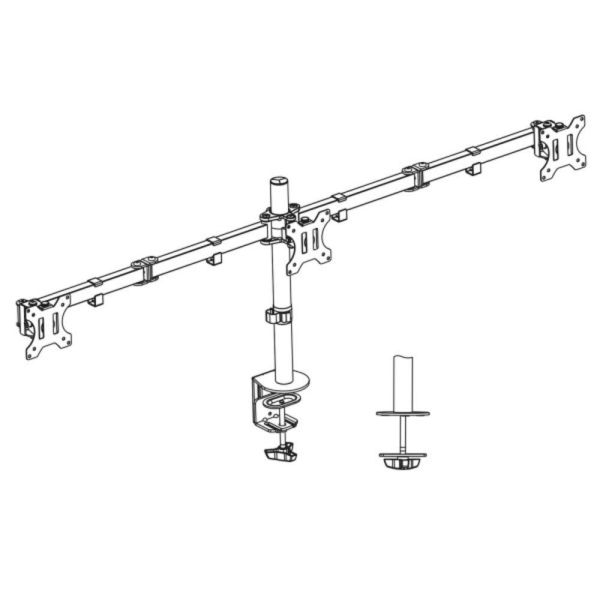 ACT Monitorarm, 3 schermen (AC8303)