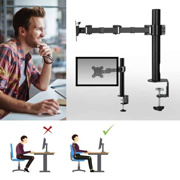 ACT Monitorarm office solid pro, 1 scherm (AC8325)