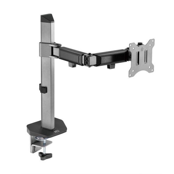 ACT Monitorarm office, 1 scherm, zilver (AC8335)