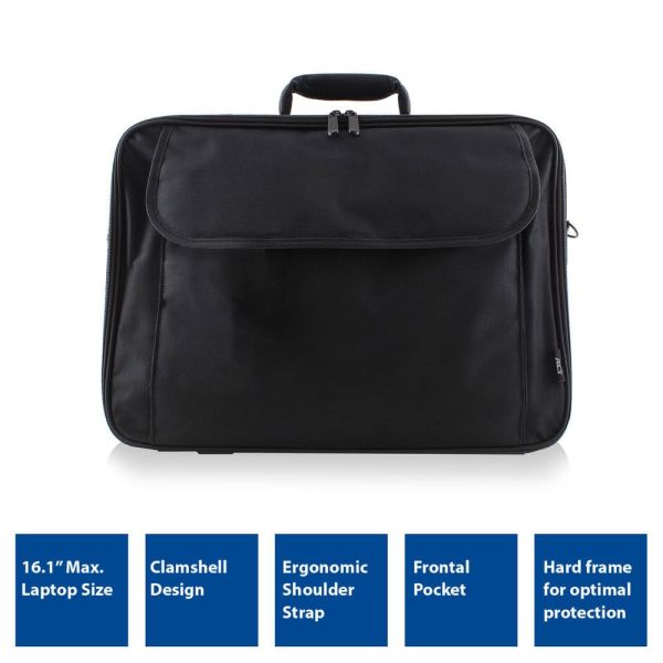 ACT AC8500 notebooktas 40,9 cm (16.1") Aktetas Zwart (AC8500)