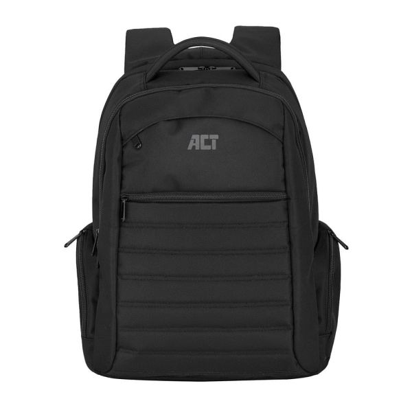 ACT Urban laptop rugzak 17,3", gemaakt van gerecyclede plastic flessen (AC8535)