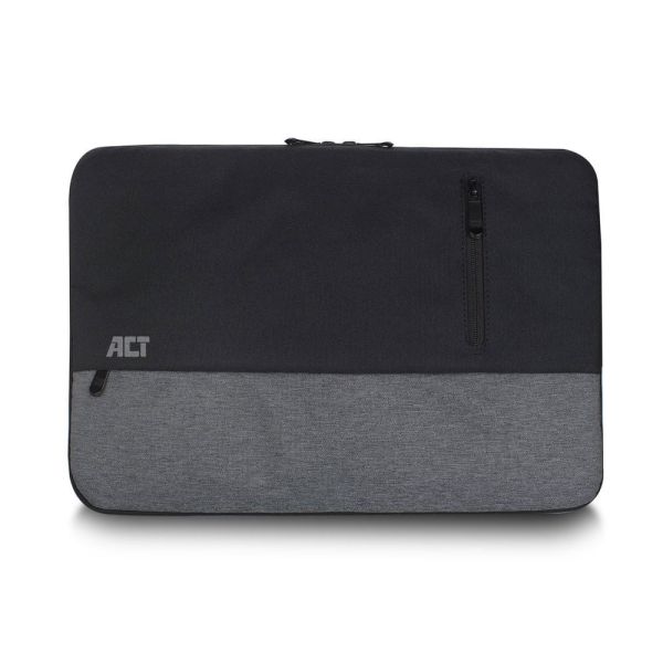 ACT AC8545 notebooktas 39,6 cm (15.6") Opbergmap/sleeve Zwart, Grijs (AC8545) ACT AC8545 notebooktas 39,6 cm (15.6") Opbergmap/sleeve Zwart, Grijs (AC8545)