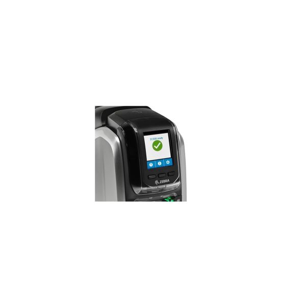 Zebra ZC300 plastic kaart printer Verf-sublimatie/thermische overzetting Kleur 300 x 300 DPI (ZC31-000C000EM00)