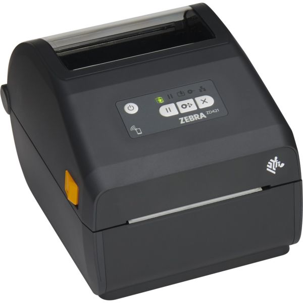 Zebra ZD421d Direct Thermal Printer - Monochrome - Label/Receipt Print - USB - Yes - Bluetooth - 104 mm Width (ZD4A042-D0EM00EZ)