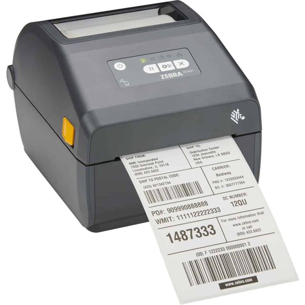 Zebra ZD421 labelprinter Thermo transfer 300 x 300 DPI 305 mm/sec Bedraad en draadloos Wifi Bluetooth (ZD4A043-C0EW02EZ)