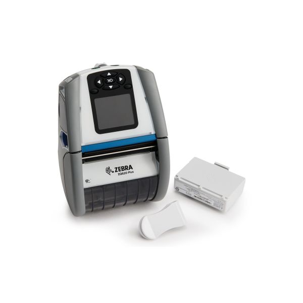 Zebra ZQ620 Plus mobiele labelprinter 203 dpi met BT/WLAN (ZQ62-HUWAE04-00)