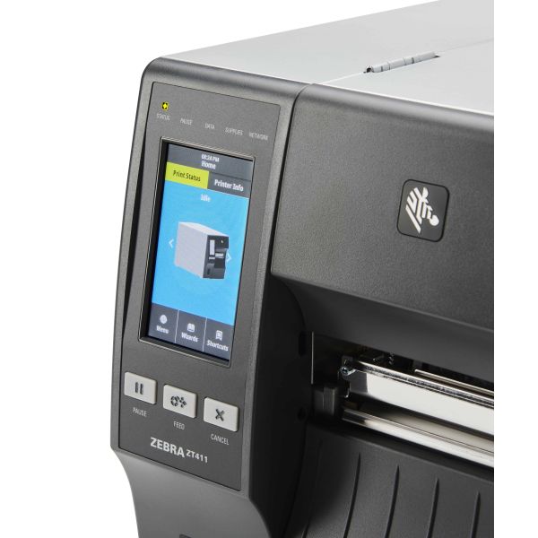 Zebra ZT411 600 x 600 DPI Bedraad en draadloos Thermo transfer POS-printer (ZT41146-T0E0000Z)