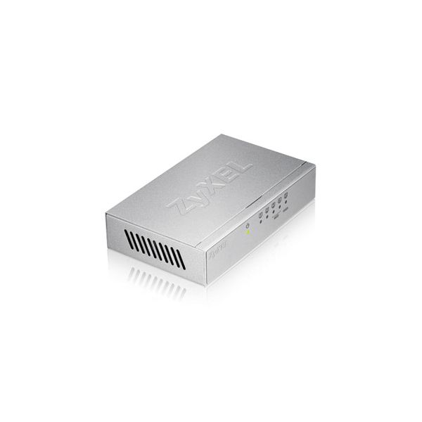 Zyxel GS-105B v3 Unmanaged L2+ Gigabit Ethernet (10/100/1000) Zilver (GS-105BV3-EU0101F)