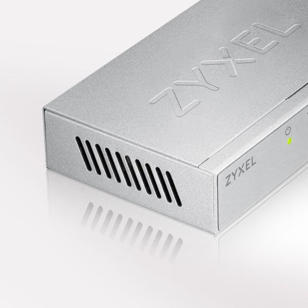 Zyxel GS-105B v3 Unmanaged L2+ Gigabit Ethernet (10/100/1000) Zilver (GS-105BV3-EU0101F)