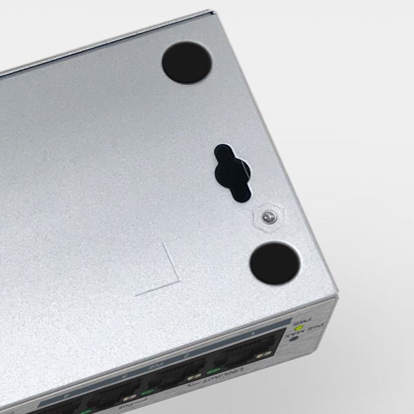 Zyxel GS1005HP Unmanaged Gigabit Ethernet (10/100/1000) Power over Ethernet (PoE) Zilver (GS1005HP-EU0101F)