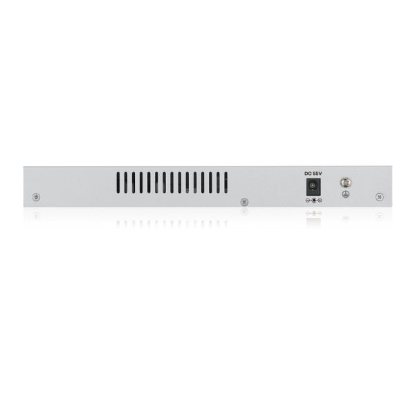 Zyxel GS1200-8HP v2 Managed Gigabit Ethernet (10/100/1000) Power over Ethernet (PoE) Grijs (GS1200-8HPV2-EU0101F)