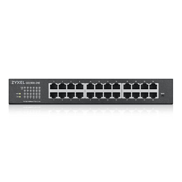 Zyxel GS1900-24E-EU0103F netwerk-switch Managed L2 Gigabit Ethernet (10/100/1000) 1U Zwart (GS1900-24E-EU0103F)
