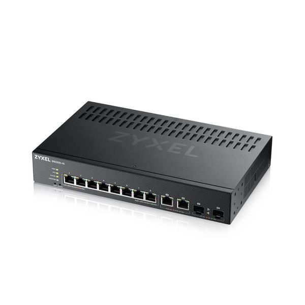 Zyxel GS2220-10-EU0101F netwerk-switch Managed L2 Gigabit Ethernet (10/100/1000) Zwart (GS2220-10-EU0101F)