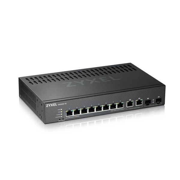 Zyxel GS2220-10-EU0101F netwerk-switch Managed L2 Gigabit Ethernet (10/100/1000) Zwart (GS2220-10-EU0101F)
