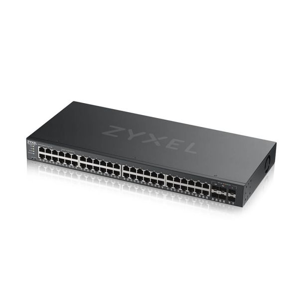 Zyxel GS2220-50-EU0101F netwerk-switch Managed L2 Gigabit Ethernet (10/100/1000) Zwart (GS2220-50-EU0101F)