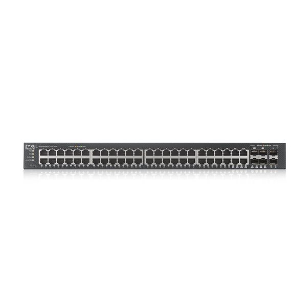 Zyxel GS2220-50-EU0101F netwerk-switch Managed L2 Gigabit Ethernet (10/100/1000) Zwart (GS2220-50-EU0101F)