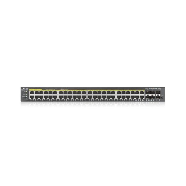 Zyxel GS2220-50HP-EU0101F netwerk-switch Managed L2 Gigabit Ethernet (10/100/1000) Power over Ethernet (PoE) Zwart (GS2220-50HP-EU0101F)