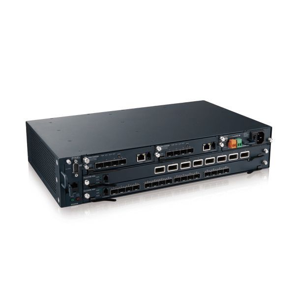 Zyxel IES4105M Chassis MSAN netwerkchassis 2U Zwart (IES4105M-ZZ01V1F)