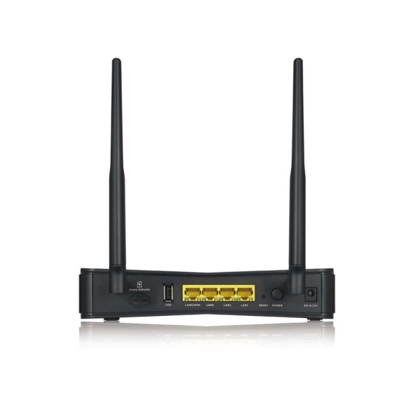 Zyxel LTE3301-PLUS draadloze router Gigabit Ethernet Dual-band (2.4 GHz / 5 GHz) 4G Zwart (LTE3301-PLUS-EU01V1F)
