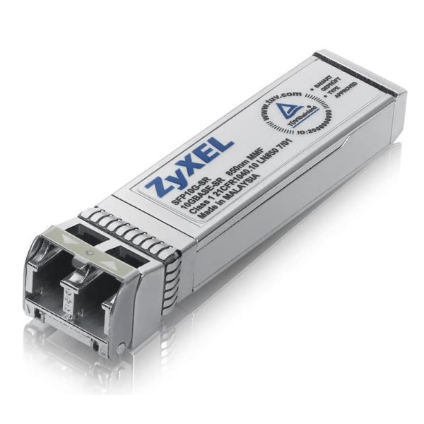 Zyxel SFP10G-SR netwerk transceiver module Vezel-optiek 10000 Mbit/s SFP+ 850 nm (SFP10G-SR-ZZ0101F)
