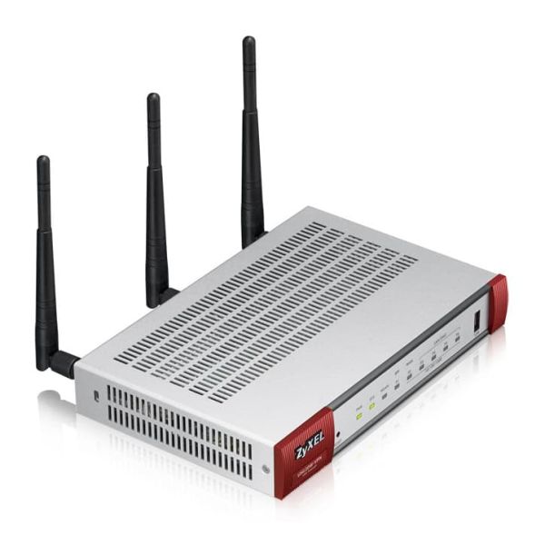 Zyxel USG20W-VPN-EU0101F draadloze router Gigabit Ethernet Dual-band (2.4 GHz / 5 GHz) 4G Grijs, Rood (USG20W-VPN-EU0101F)