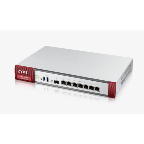 Zyxel USG Flex 500 firewall (hardware) 1U 2,3 Gbit/s (USGFLEX500-EU0101F) 1/9 Zyxel USG Flex 500 firewall (hardware) 1U 2,3 Gbit/s (USGFLEX500-EU0101F)