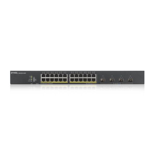 Zyxel XGS1930-28HP Managed L3 Gigabit Ethernet (10/100/1000) Power over Ethernet (PoE) Zwart (XGS1930-28HP-EU0101F)