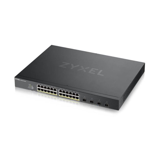 Zyxel XGS1930-28HP Managed L3 Gigabit Ethernet (10/100/1000) Power over Ethernet (PoE) Zwart (XGS1930-28HP-EU0101F)