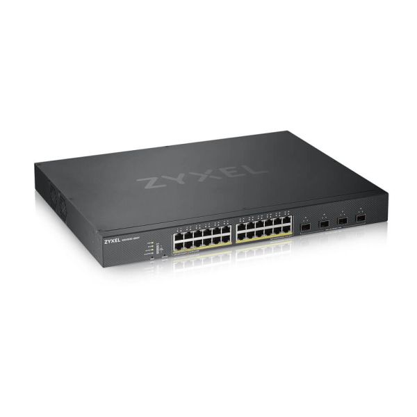 Zyxel XGS1930-28HP Managed L3 Gigabit Ethernet (10/100/1000) Power over Ethernet (PoE) Zwart (XGS1930-28HP-EU0101F)