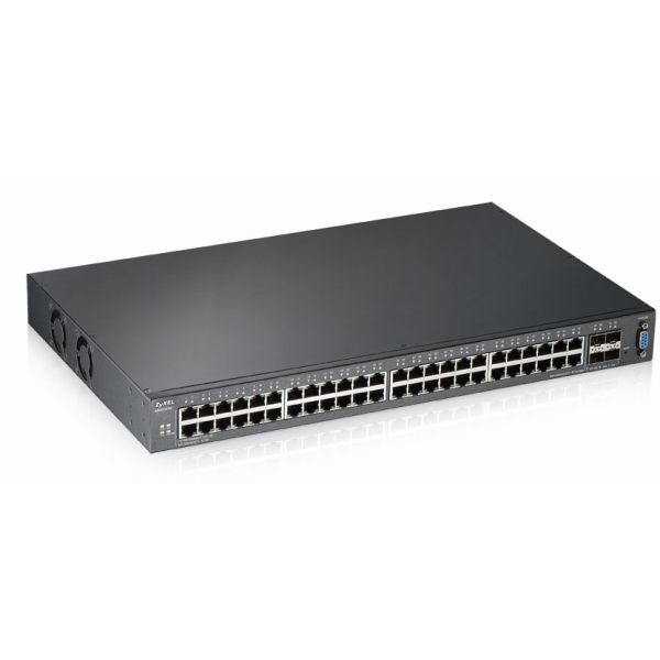 Zyxel XGS2210-52 Managed L2 Gigabit Ethernet (10/100/1000) 1U Zwart (XGS2210-52-EU0101F)