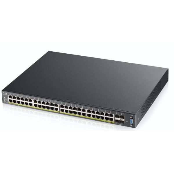 Zyxel XGS2210-52HP Managed L2 Gigabit Ethernet (10/100/1000) Power over Ethernet (PoE) 1U Zwart (XGS2210-52HP-EU0101F)