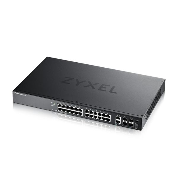 Zyxel XGS2220-30 Managed L3 Gigabit Ethernet (10/100/1000) Zwart (XGS2220-30-EU0101F)