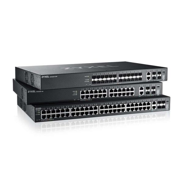 Zyxel XGS2220-30 Managed L3 Gigabit Ethernet (10/100/1000) Zwart (XGS2220-30-EU0101F)