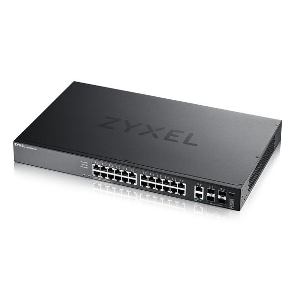 Zyxel XGS2220-30 Managed L3 Gigabit Ethernet (10/100/1000) Zwart (XGS2220-30-EU0101F)