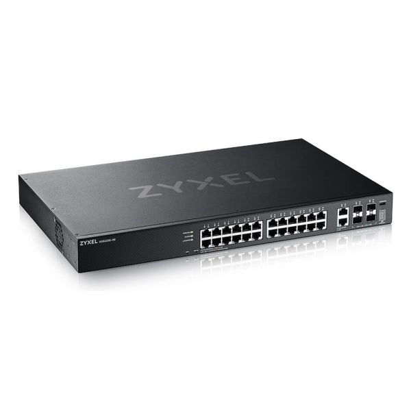 Zyxel XGS2220-30 Managed L3 Gigabit Ethernet (10/100/1000) Zwart (XGS2220-30-EU0101F)