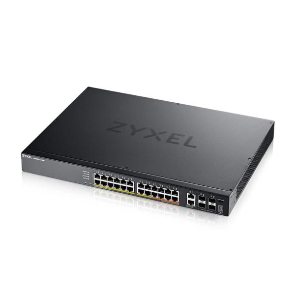 Zyxel XGS2220-30HP Managed L3 Gigabit Ethernet (10/100/1000) Power over Ethernet (PoE) Zwart (XGS2220-30HP-EU0101F)