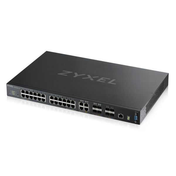 Zyxel XGS4600-32 Managed L3 Gigabit Ethernet (10/100/1000) Zwart (XGS4600-32-ZZ0102F)