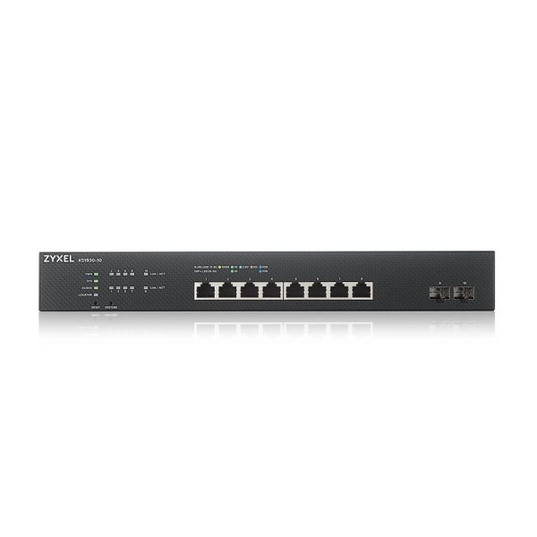 Zyxel XS1930-10-ZZ0101F netwerk-switch Managed L3 10G Ethernet (100/1000/10000) Zwart (XS1930-10-ZZ0101F)