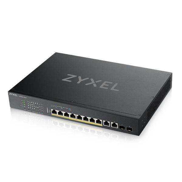 Zyxel XS1930-12HP-ZZ0101F netwerk-switch Managed L3 10G Ethernet (100/1000/10000) Power over Ethernet (PoE) Zwart (XS1930-12HP-ZZ0101F)