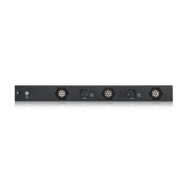 Zyxel XS3800-28 Managed L2+ 10G Ethernet (100/1000/10000) Zwart (XS3800-28-ZZ0101F)