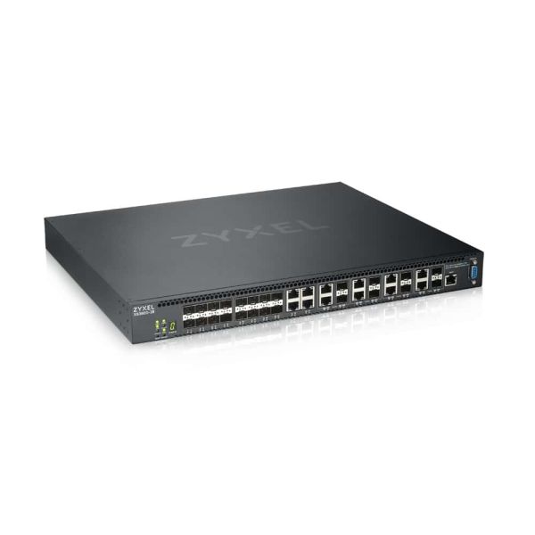 Zyxel XS3800-28 Managed L2+ 10G Ethernet (100/1000/10000) Zwart (XS3800-28-ZZ0101F) Zyxel XS3800-28 Managed L2+ 10G Ethernet (100/1000/10000) Zwart (XS3800-28-ZZ0101F)