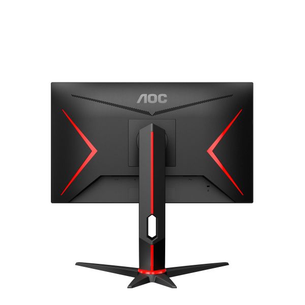 AOC G2 Q24G2A/BK computer monitor 60,5 cm (23.8") 2560 x 1440 Pixels Zwart, Rood (Q24G2A/BK)
