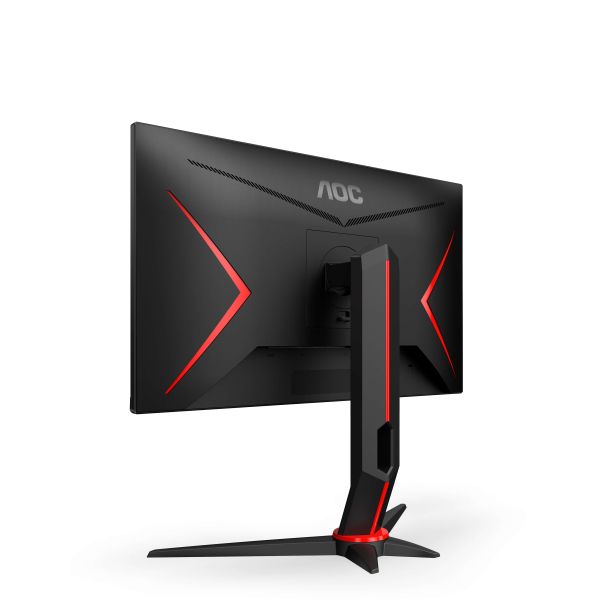 AOC G2 Q24G2A/BK computer monitor 60,5 cm (23.8") 2560 x 1440 Pixels Zwart, Rood (Q24G2A/BK)