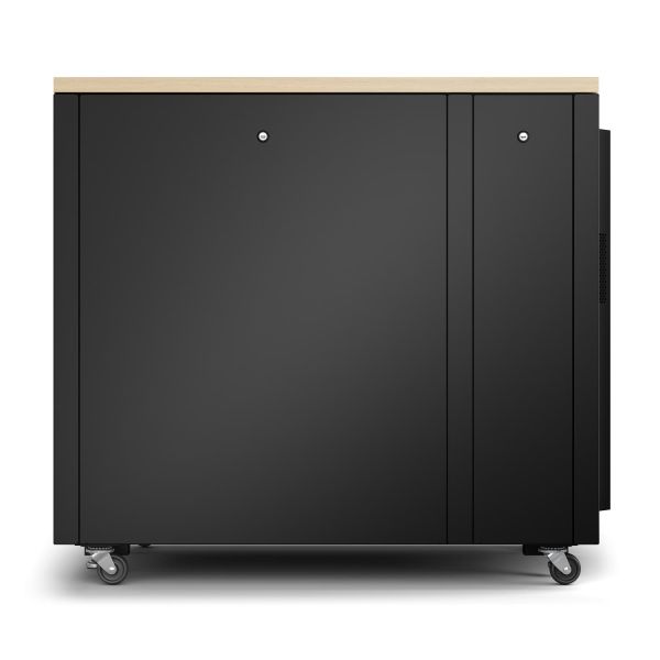 APC AR4017IA rack 17U Vrijstaande rek Esdoornkleur, Zwart (AR4017IA)