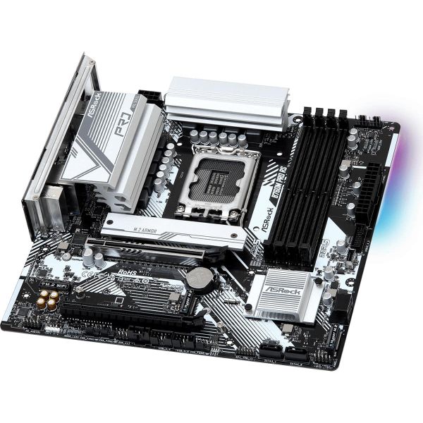 Asrock B760M Pro RS Intel B760 LGA 1700 micro ATX (90-MXBLH0-A0UAYZ)