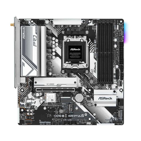 Asrock A620M Pro RS WiFi AMD A620 Socket AM5 micro ATX (90-MXBLX0-A0UAYZ)
