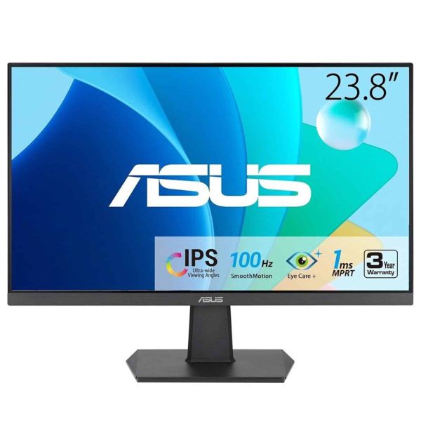 ASUS VA24EHF computer monitor 60,5 cm (23.8") 1920 x 1080 Pixels Full HD LCD Zwart (90LM0560-B04170)