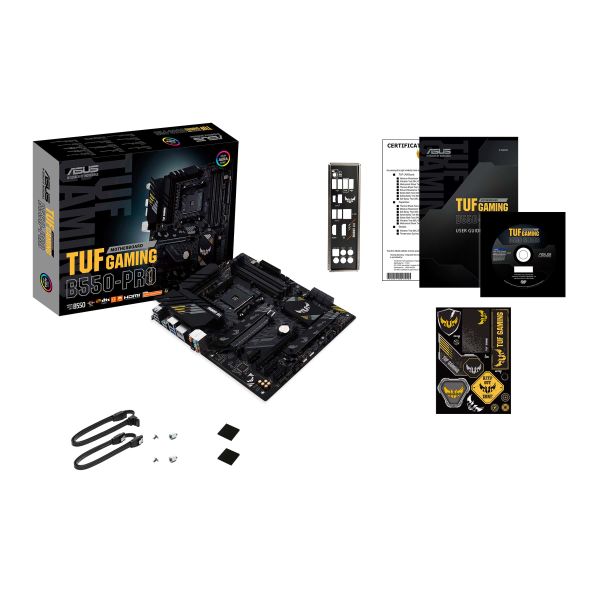 ASUS TUF GAMING B550-PRO AMD B550 Socket AM4 ATX (90MB17R0-M0EAY0)